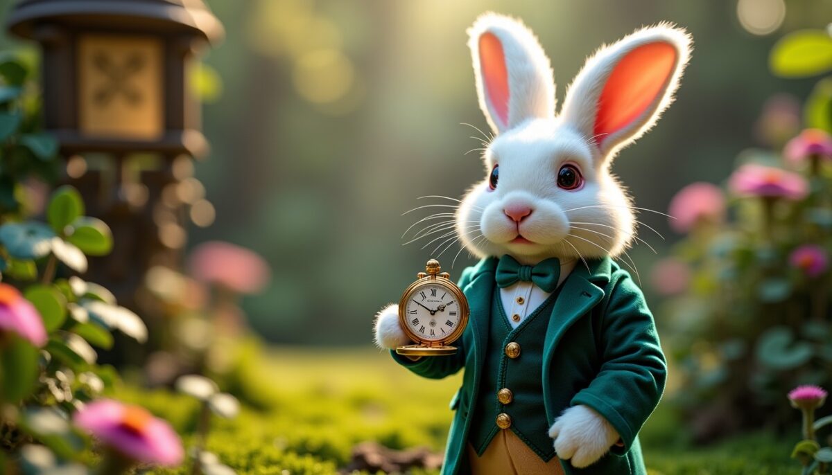 Le Lapin Blanc dans Alice au Pays des Merveilles : Son Nom, Sa Montre et le Sens Caché Derrière le Personnage